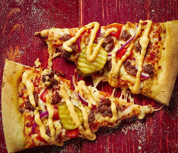 Domino's Cheeseburger Pizza