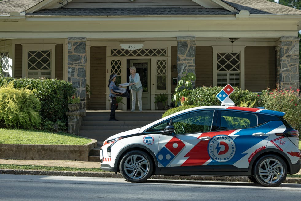 dominos chevy bolt