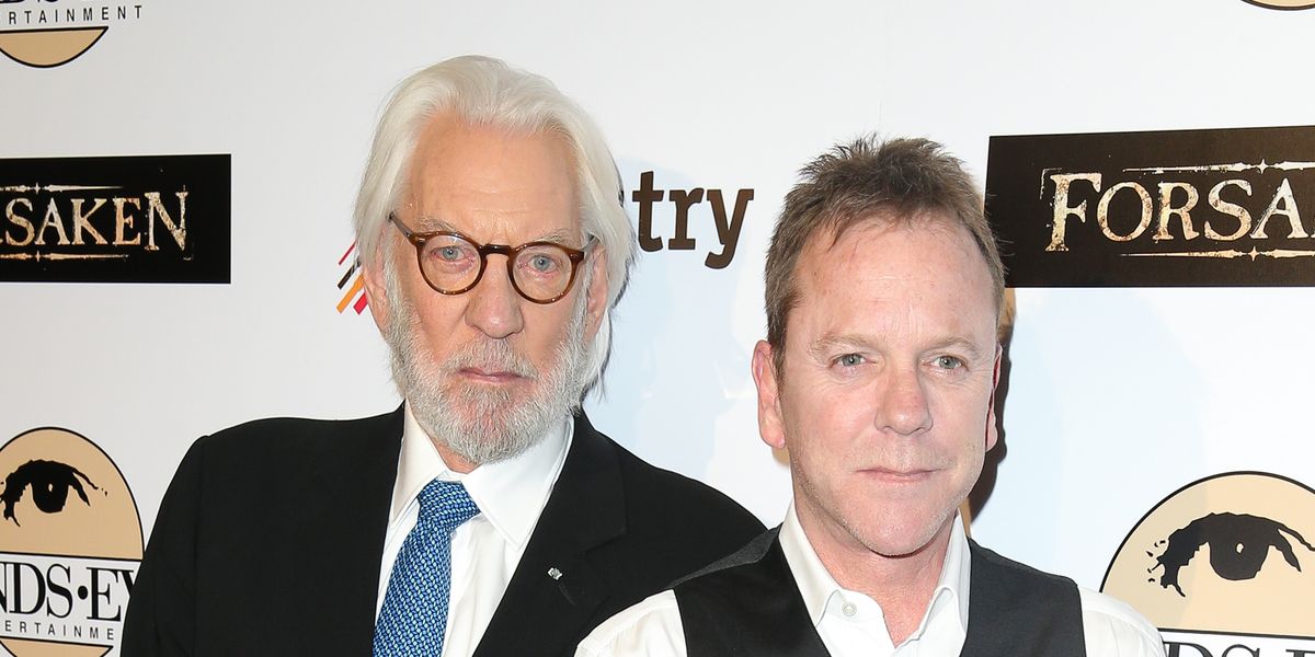 Kiefer Sutherland pays tribute to father Donald after his death