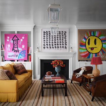 donald robertson home family room
