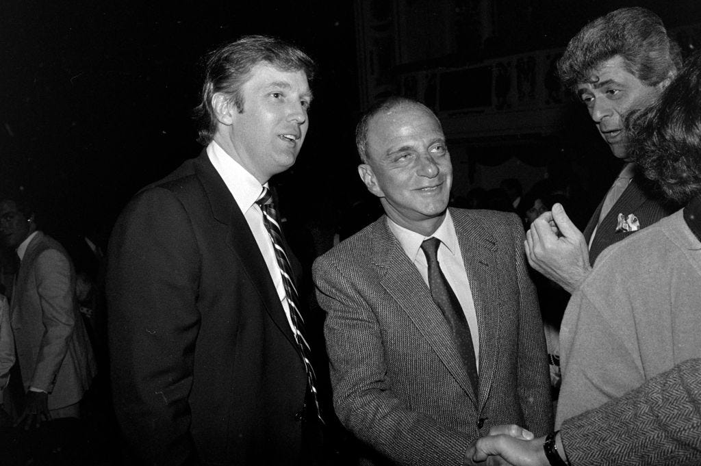 Roy Cohn and Donald Trump relationship