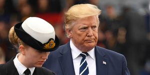 Donald Trump, British D-Day Commemoration in Portsmouth