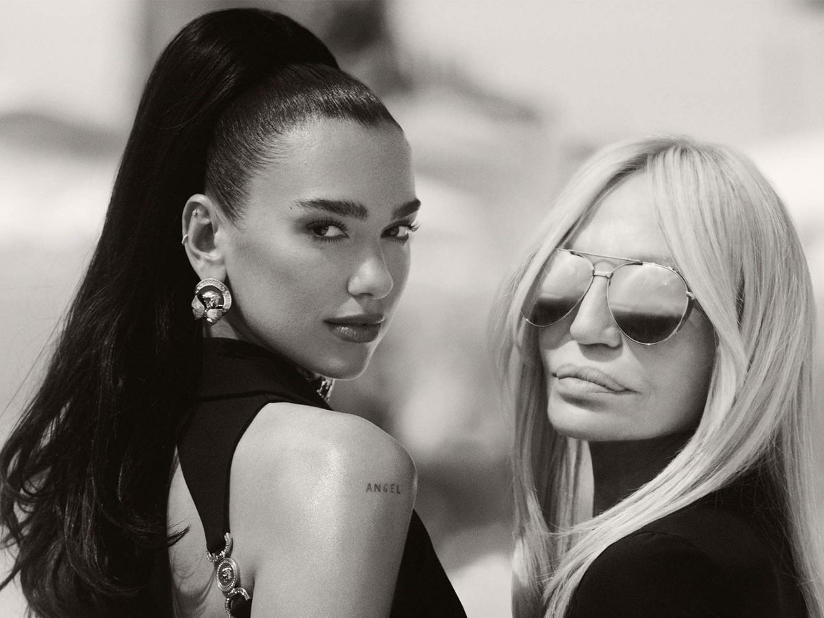 Dua Lipa has designed Versace's latest collection