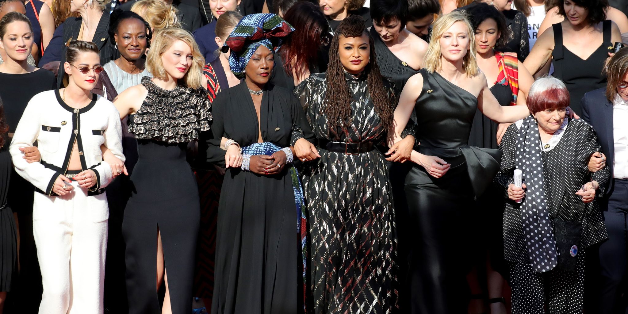 TimesUp Cannes red carpet