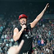 cincinnati, ohio   may 02  donnie wahlberg of new kids on the block performs at us bank arena on may 02, 2019 in cincinnati, ohio photo by stephen j cohengetty images