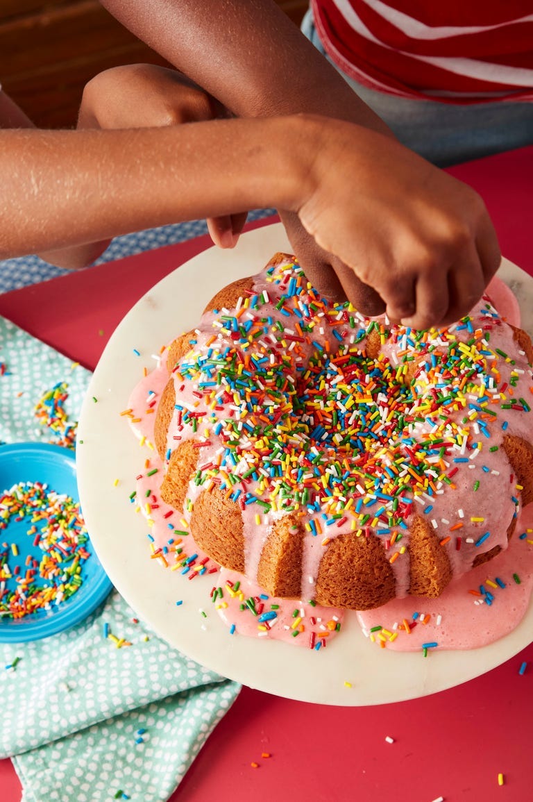 glazed donut cake