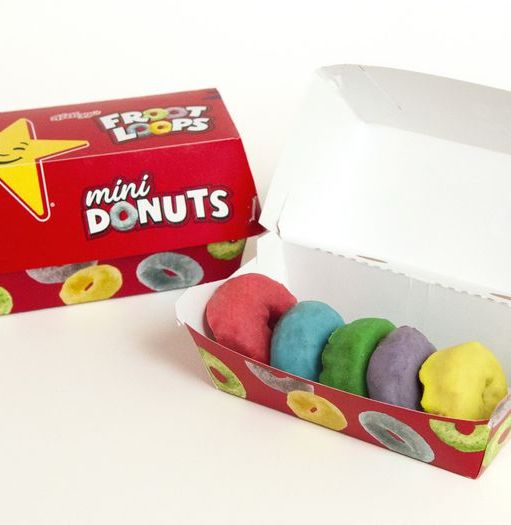 Carl's Jr. And Hardee's Are Bringing Back Froot Loops Mini Donuts