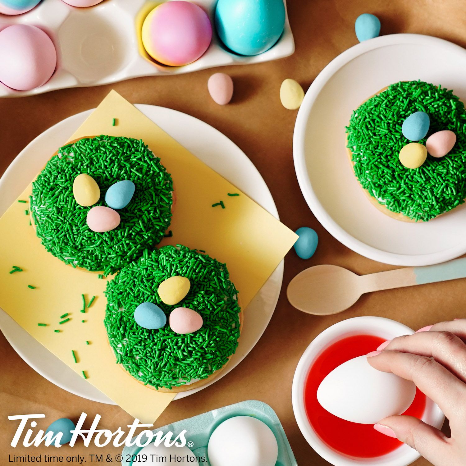 Tim Hortons Is Selling Cadbury Egg Donuts