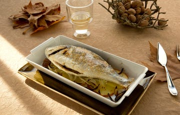 receta dorada al horno con crianza de nuestros mares