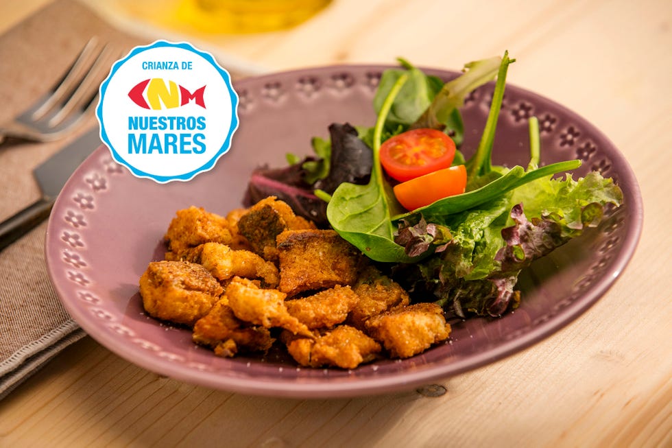 receta de dorada frita en adobo con logo crianza de nuestros mares