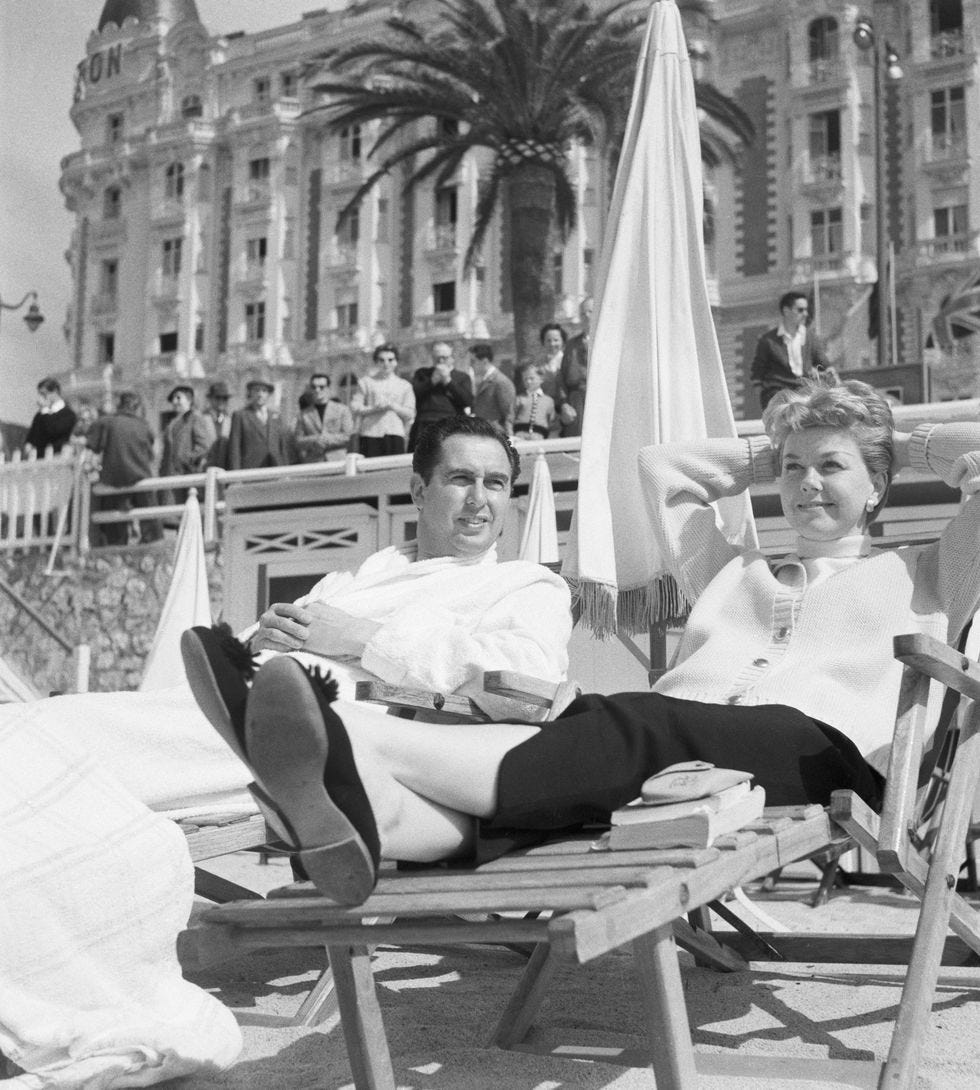 doris day and her husband at cannes