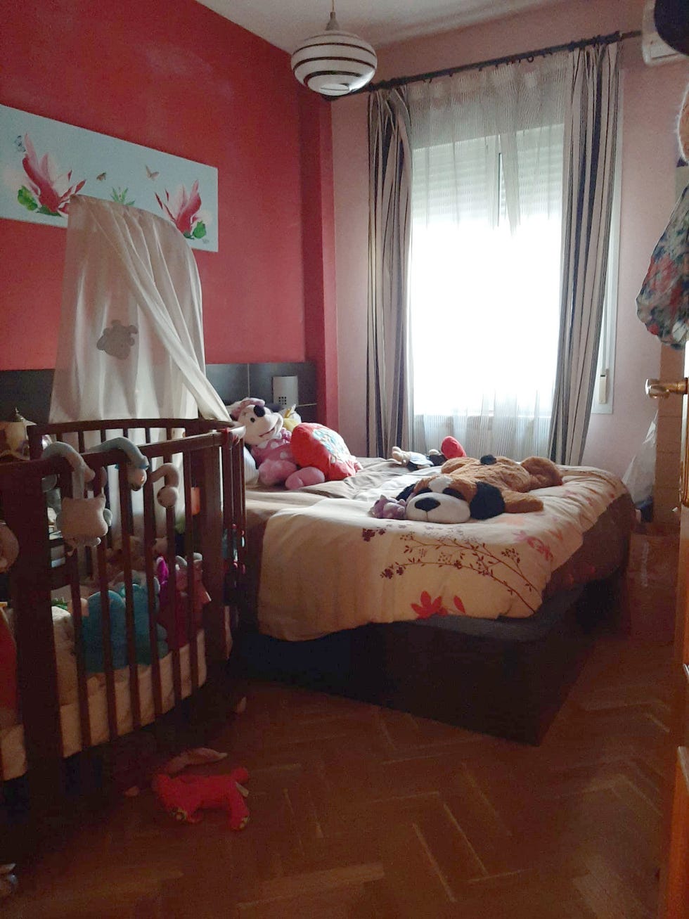 dormitorio antes de la reforma
