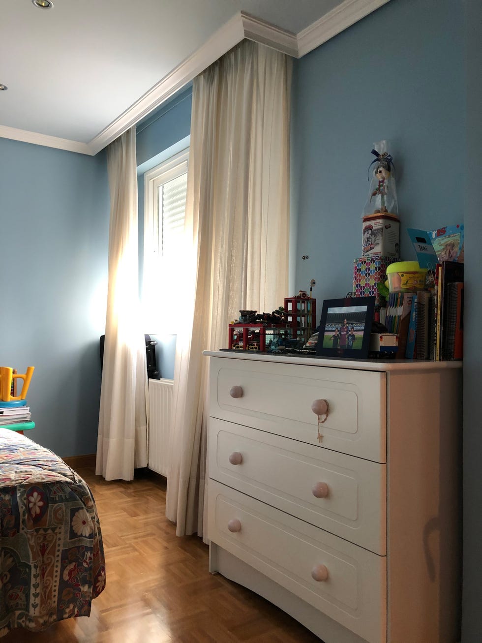 dormitorio antes de la reforma
