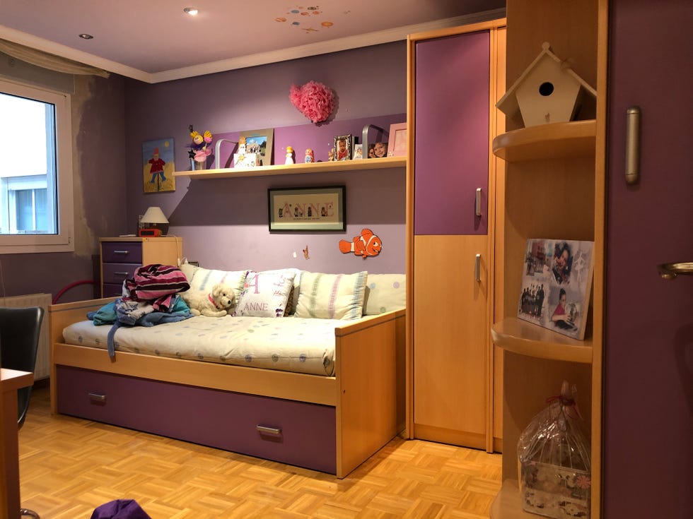dormitorio antes de la reforma