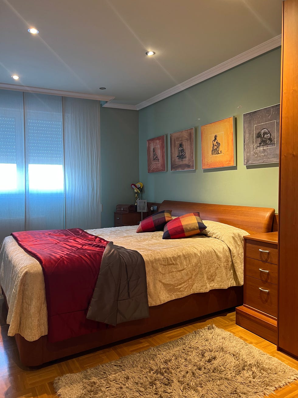 dormitorio antes de la reforma