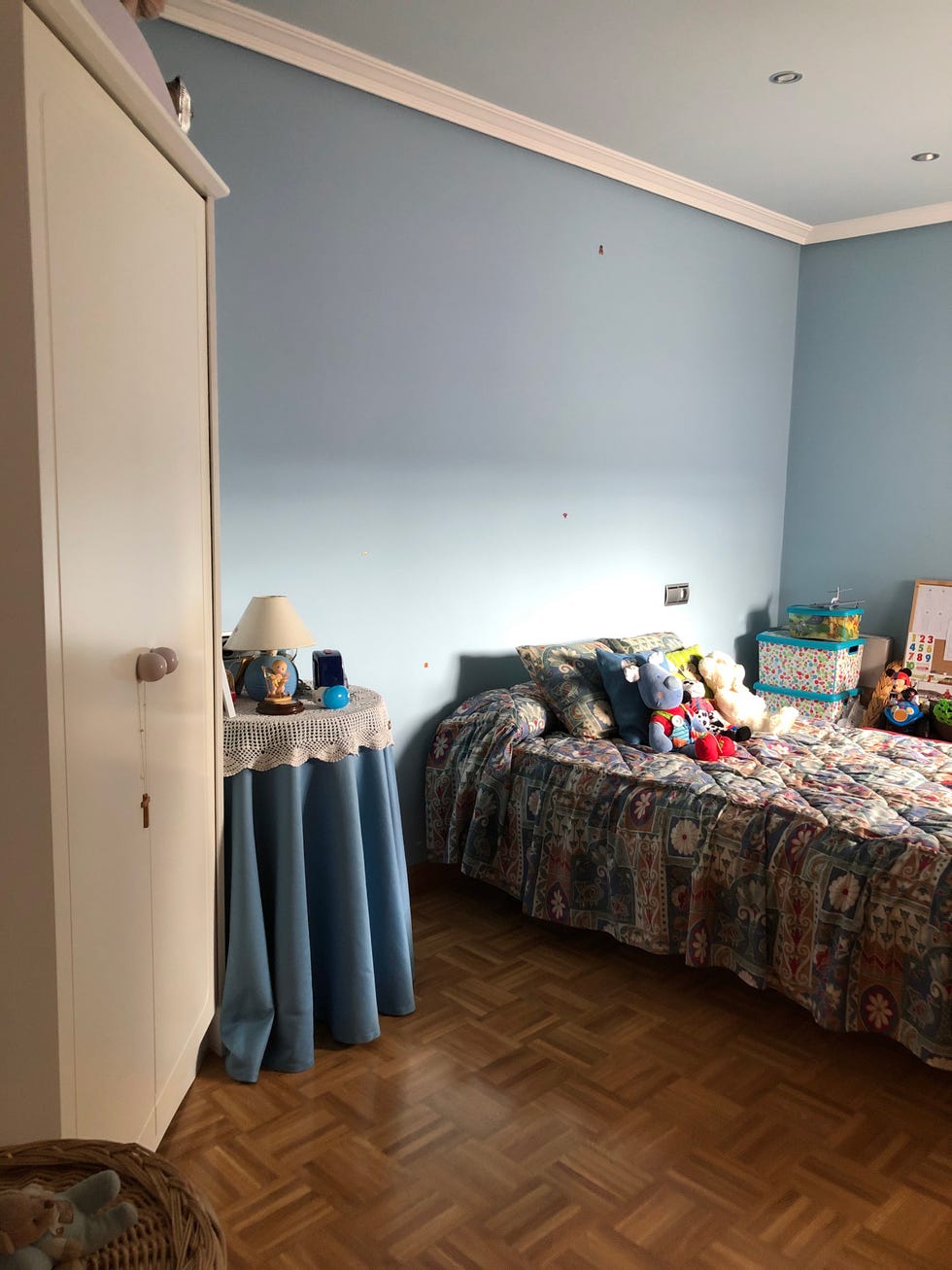 dormitorio antes de la reforma