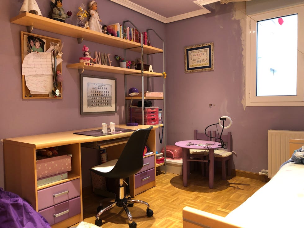 dormitorio antes de la reforma