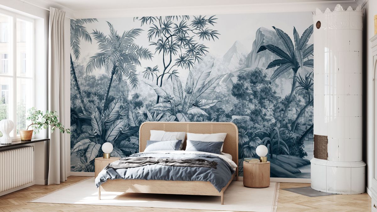 21 Papeles pintados para transformar tu dormitorio