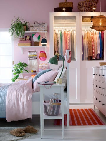 dormitorio armario con puertas de cristal
