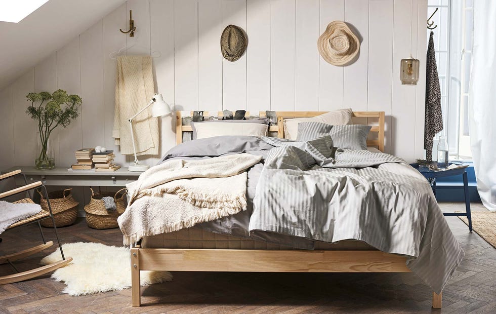 Dormitorio decorado al natural