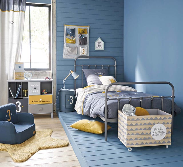 dormitorio infantil azul