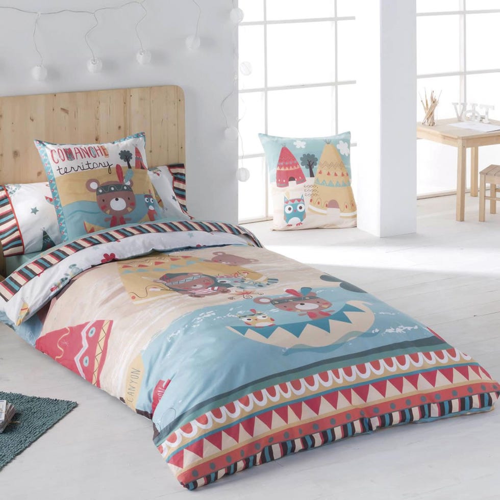 Dormitorio infantil: indios