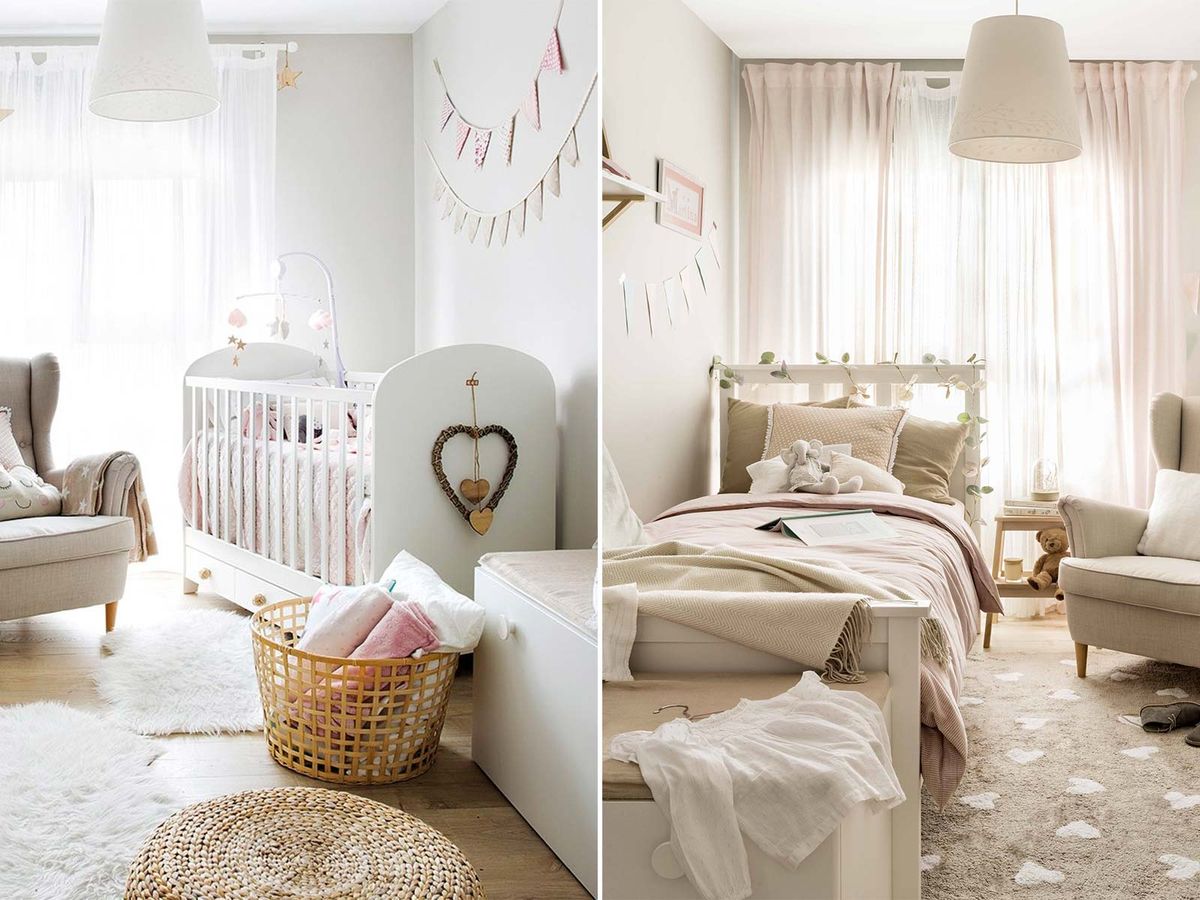 Ventilación Hacer diferente Una preciosa habitación infantil de estilo nórdico para una niña