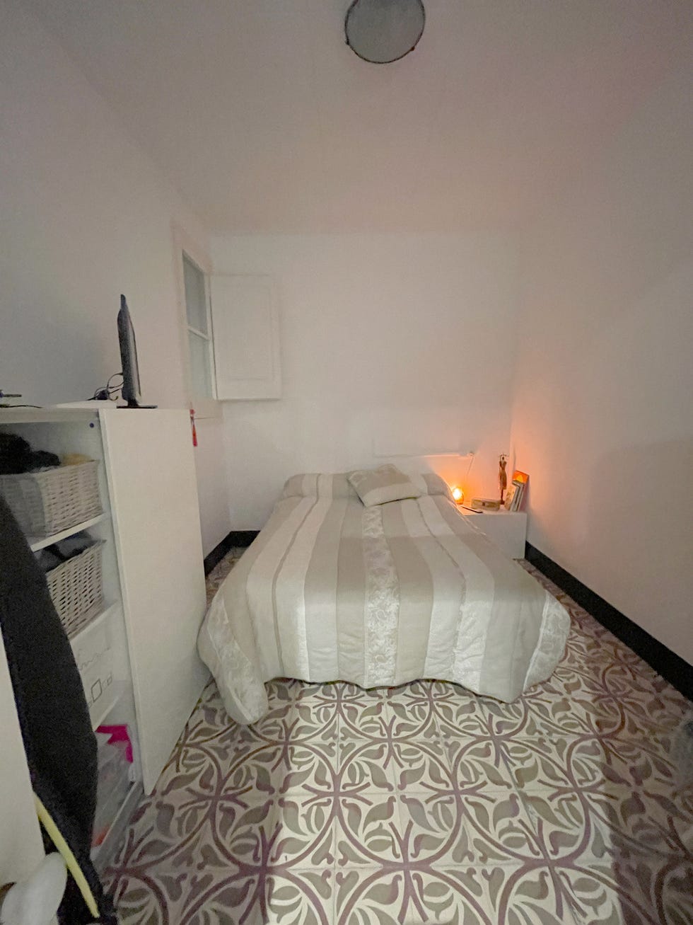 dormitorio antes de la reforma