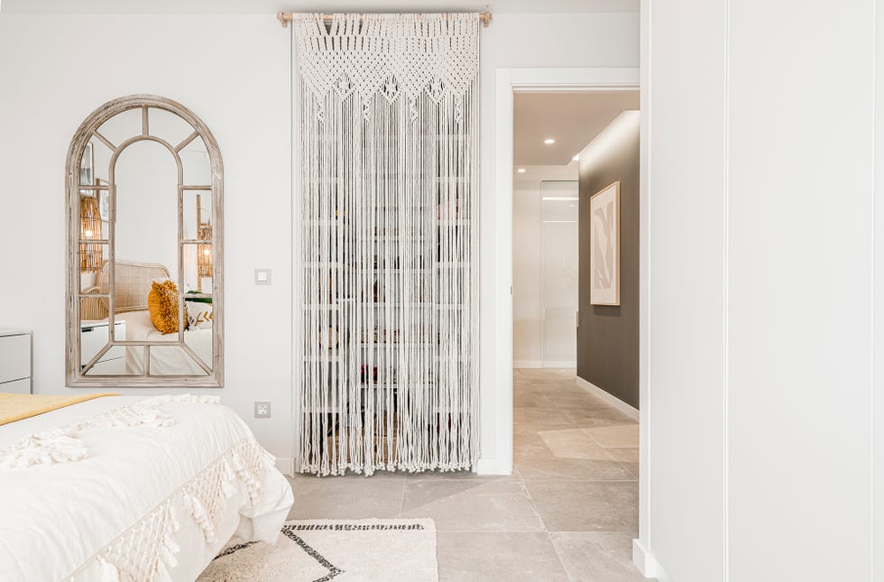 cortinas de macramé
