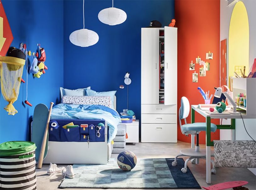 Ideas de dormitorios juveniles prácticos y modernos - IKEA