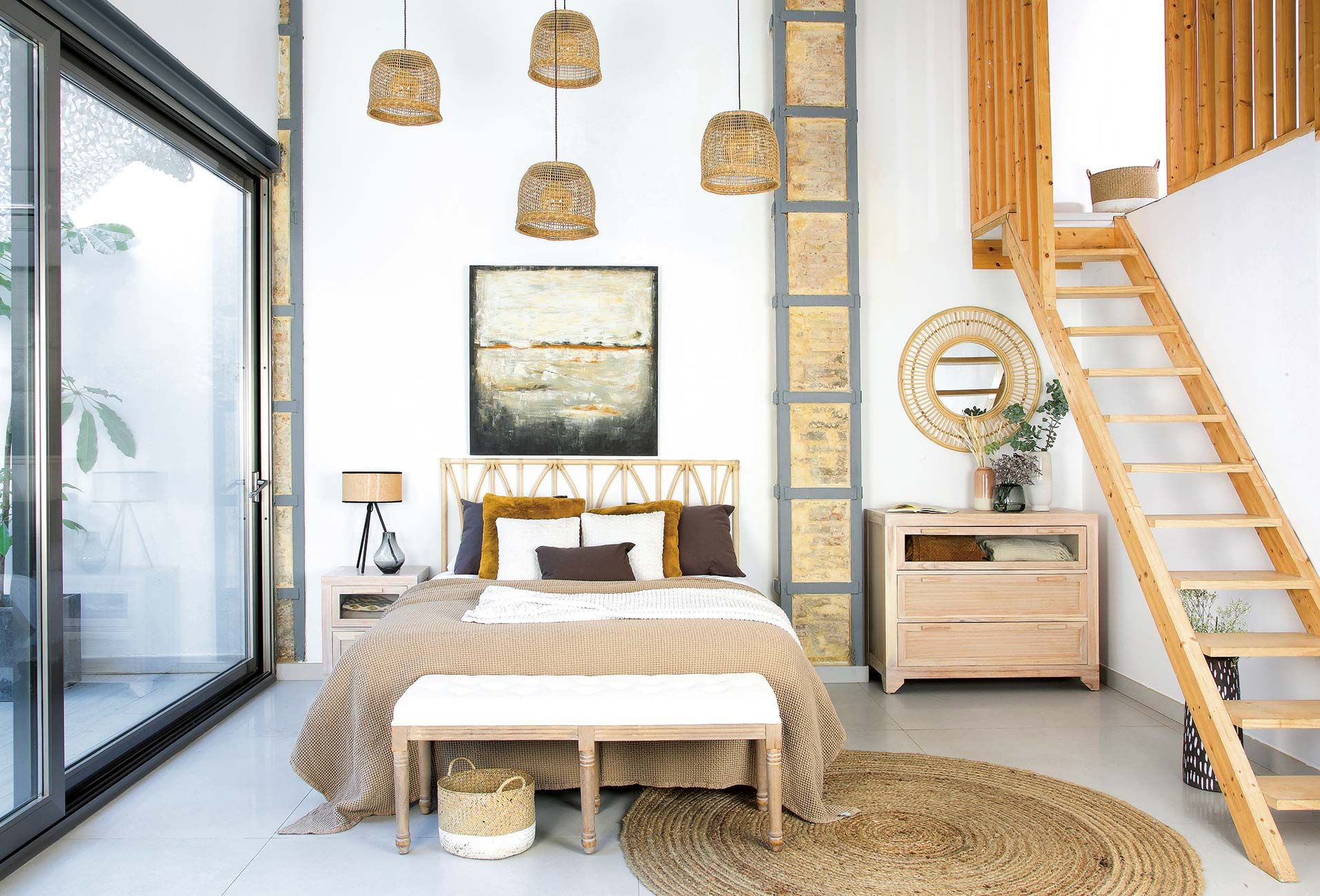 Decoración inspiradora para diseñar un dormitorio moderno espectacular -  HomeByMe
