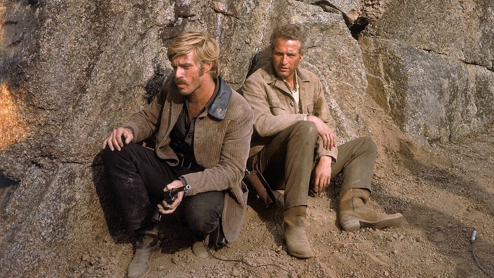 robert redford paul newman dos hombres y un destino