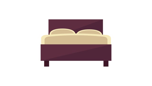 double bed icon