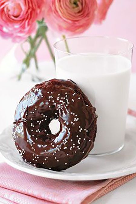 double chocolate doughnut