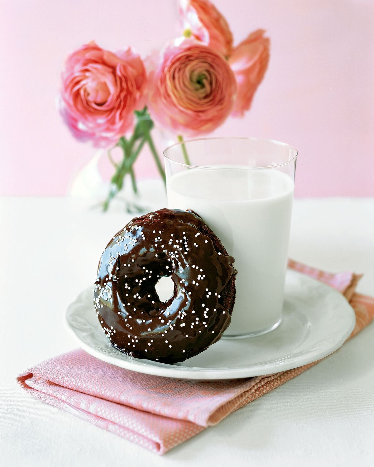 double chocolate doughnuts