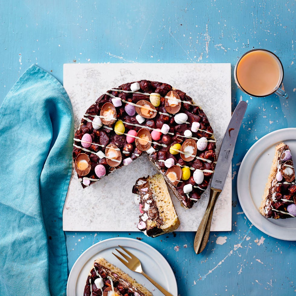 creme egg recipes double decker rocky road