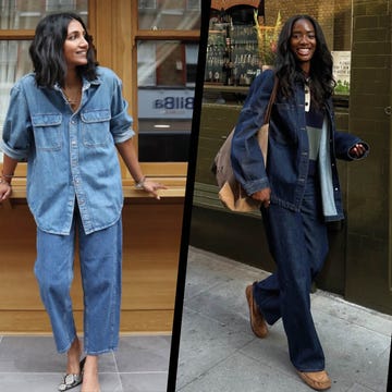double denim double denim