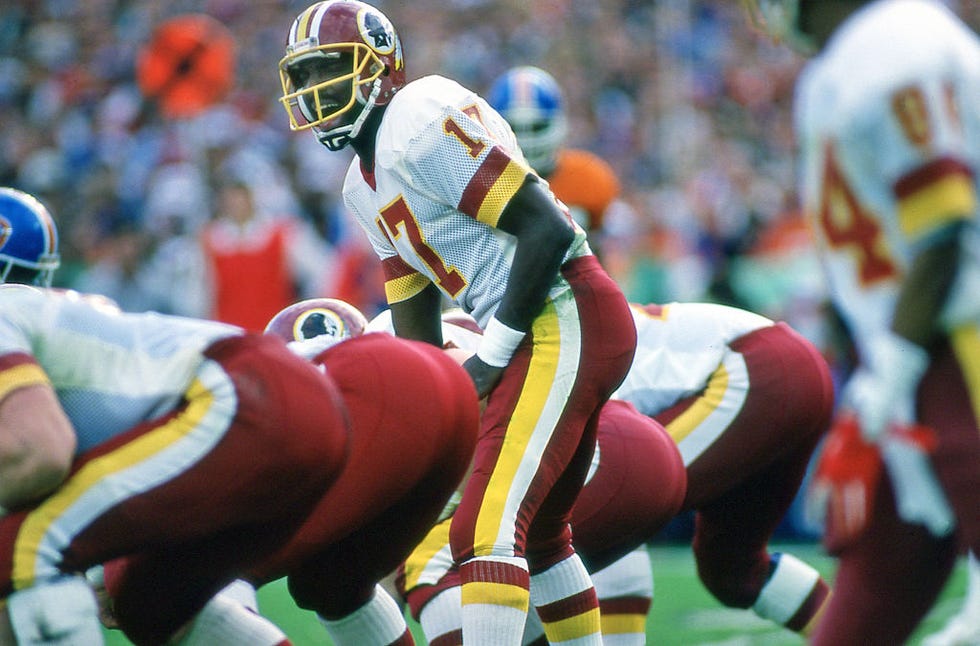 Washington Redskins 1987 Team Photo & Doug Williams Photo