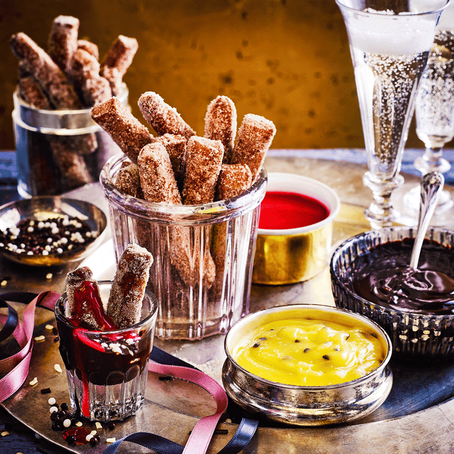 best canape recipes doughnut dippers
