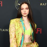 beverly hills, california   march 11 dove cameron attends the afi awards luncheon at beverly wilshire, a four seasons hotel on march 11, 2022 in beverly hills, california photo by emma mcintyregetty images
