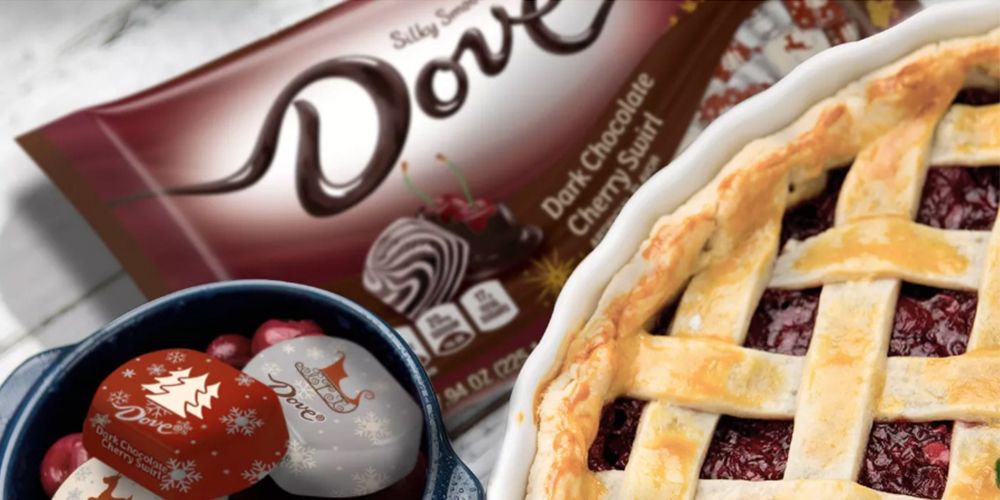 Dove’s New Holiday Flavor Swirls Dark Chocolate And Cherry Together