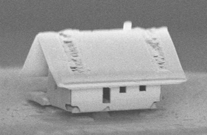 Scientists Build the Tiniest House in the World