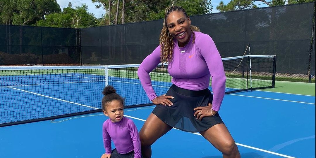 serena williams and her daughter olympia