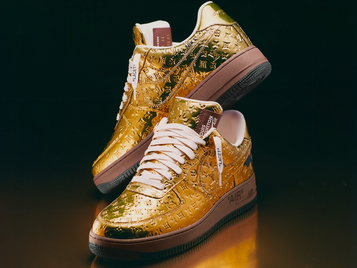 louis vuitton nike air force 1 high top