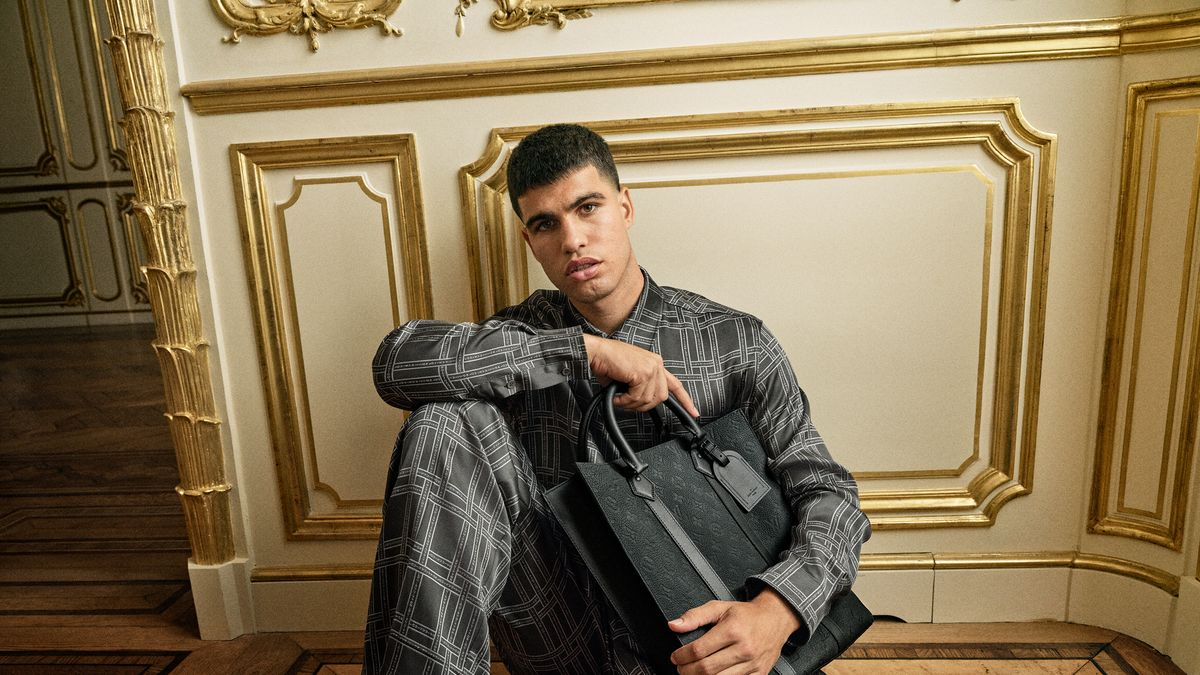 preview for Carlos Alcaraz Stars in the Louis Vuitton Spring/Summer '24 Formalwear Campaign