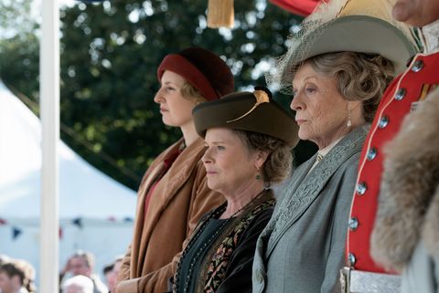 maggie smith dowager countess downton abbey movie