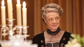 maggie smith in downton abbey