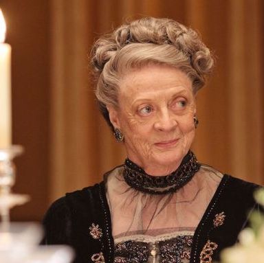 maggie smith in downton abbey