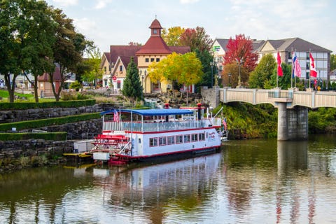 downtown frankenmuth michigan cityscape