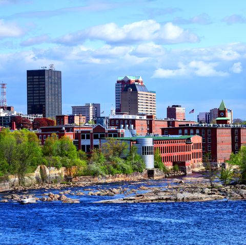 downtown manchester, new hampshire
